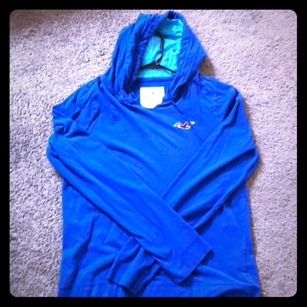 Large Hollister light hoodie